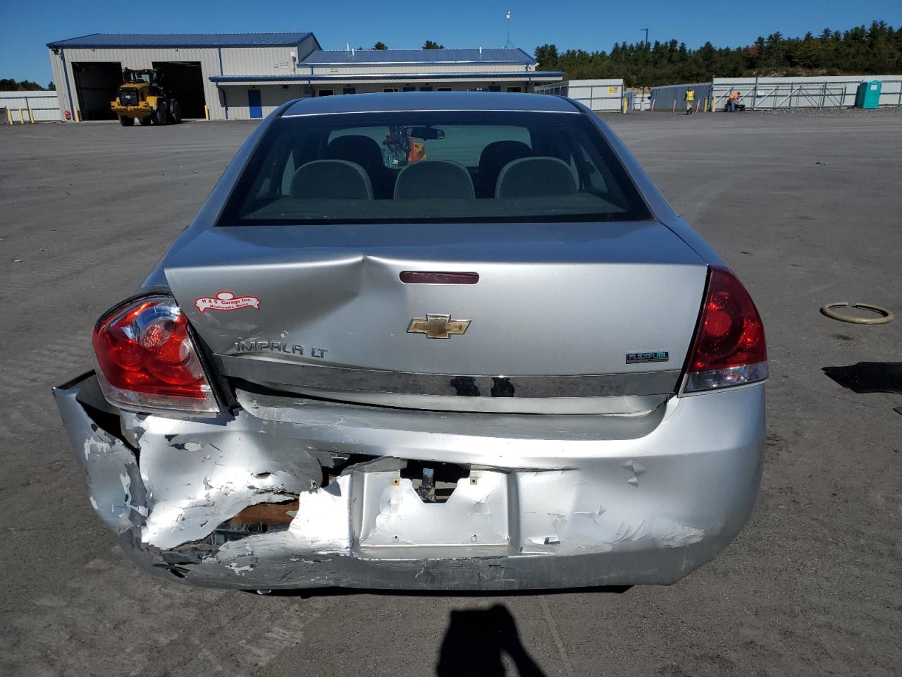 2011 Chevrolet Impala VIN 2G1WG5EK5B1153986 Copart auction photo, rear end damage thumbnail 6