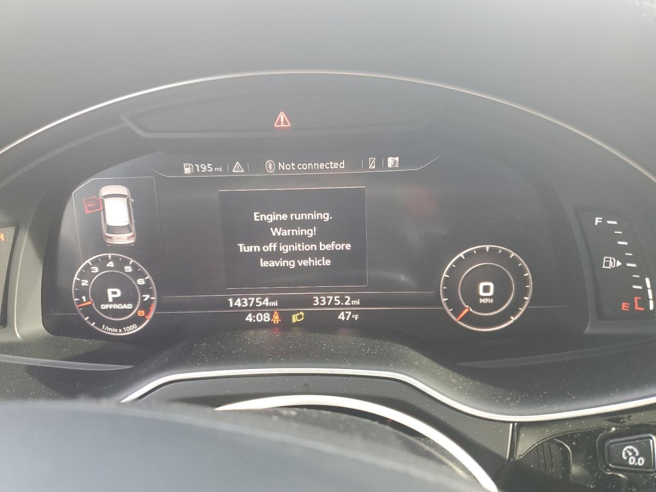 2017 Audi Q7 VIN WA1VAAF70HD047461 Copart auction photo, undercarriage / mechanical damage thumbnail 9