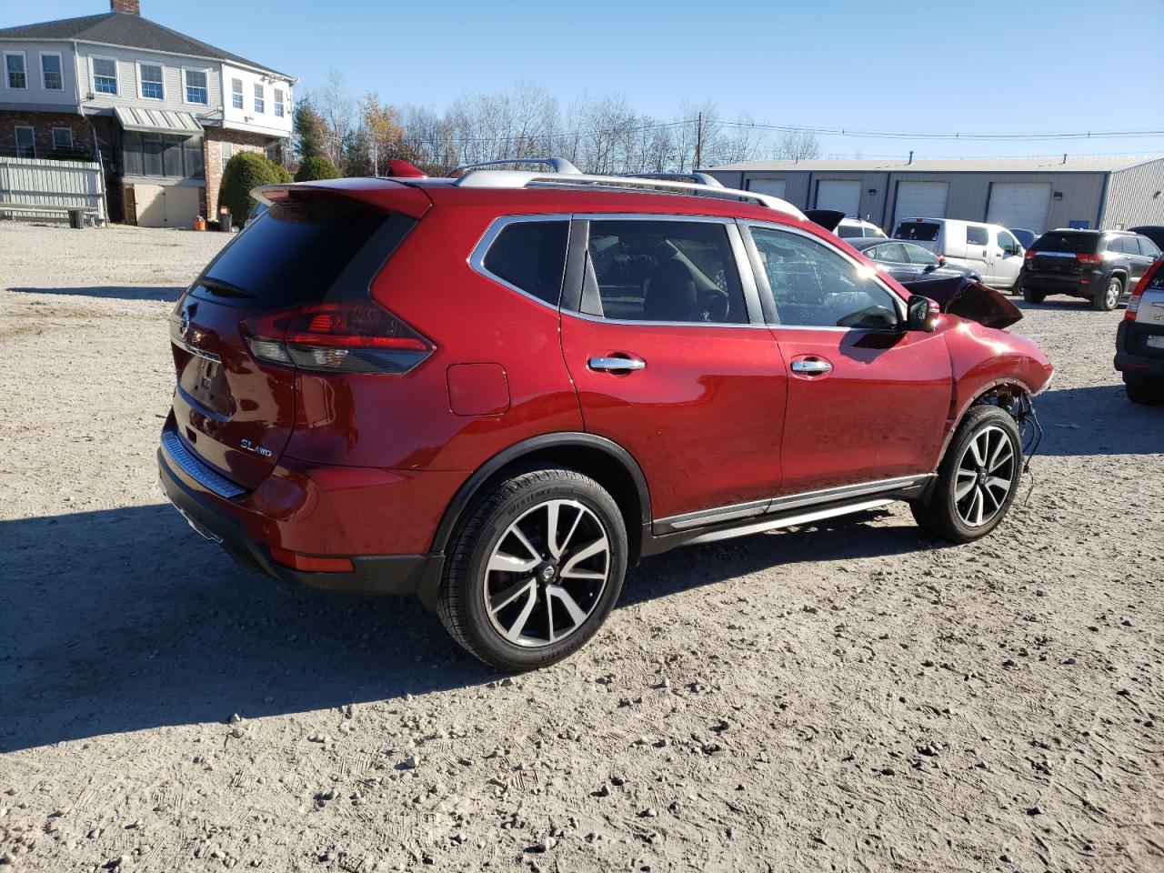 2020 Nissan Rogue VIN 5N1AT2MV1LC746923 Copart auction photo, front end / minor dent/scratches damage thumbnail 3