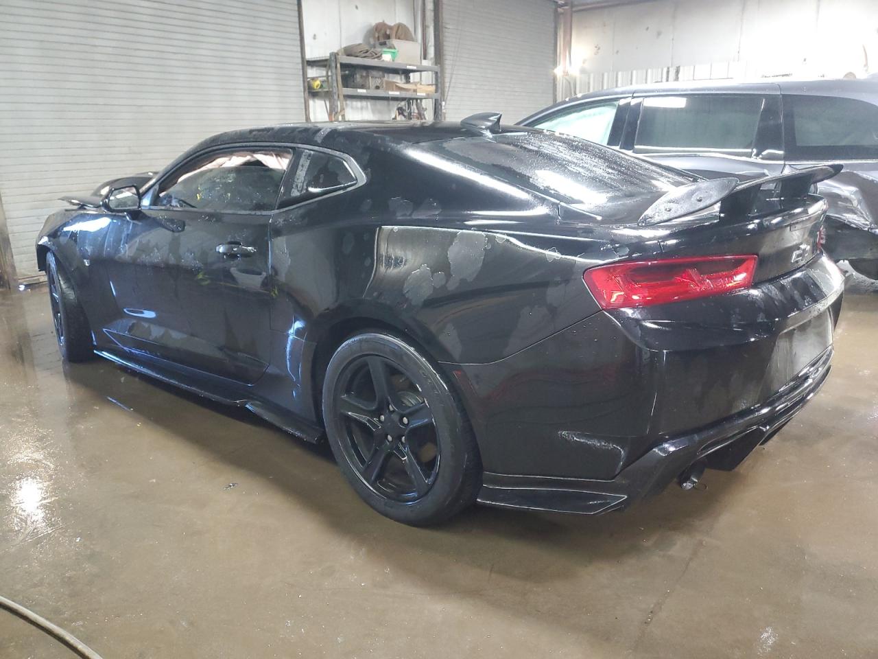 2017 Chevrolet Camaro VIN 1G1FB1RX3H0213622 Copart auction photo, front end / side damage thumbnail 2