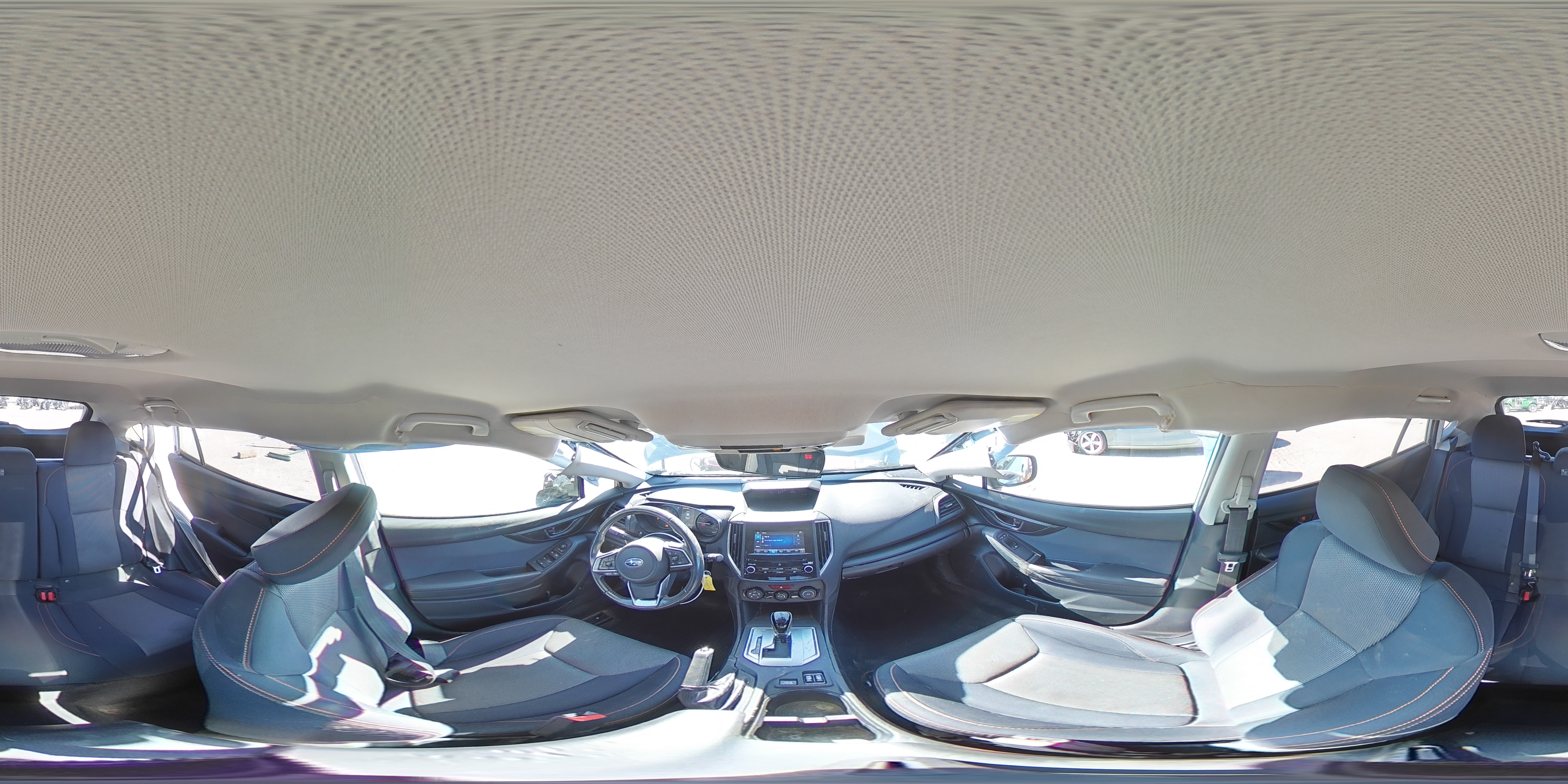 2019 Subaru XV VIN JF2GTAEC3K8321177 Copart auction photo, rollover damage thumbnail 13