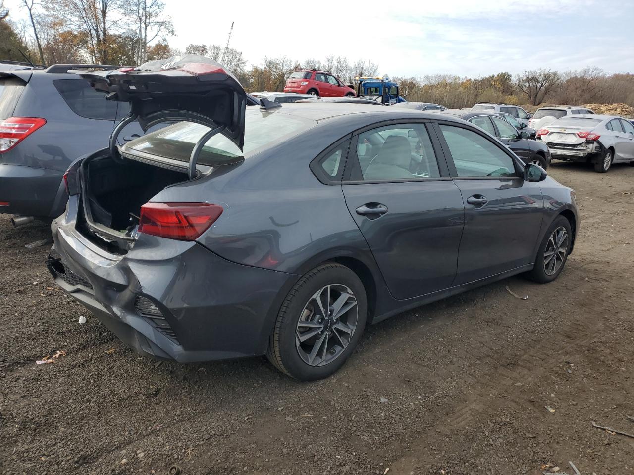 2023 KIA Forte VIN 3KPF24ADXPE678818 Copart auction photo, rear end / minor dent/scratches damage thumbnail 3