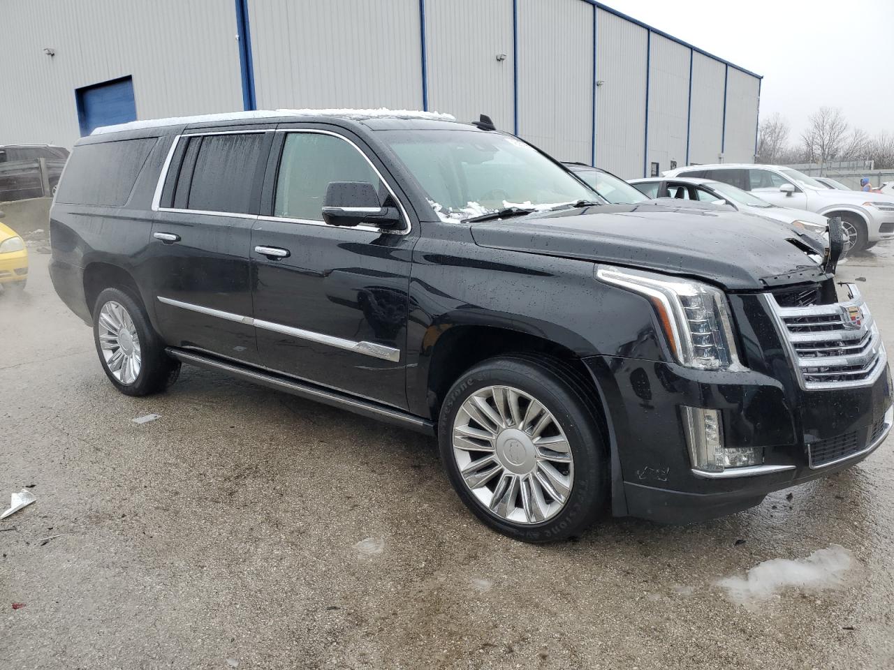 2016 Cadillac Escalade VIN 1GYS4KKJ0GR457177 Copart auction photo, front end damage thumbnail 4
