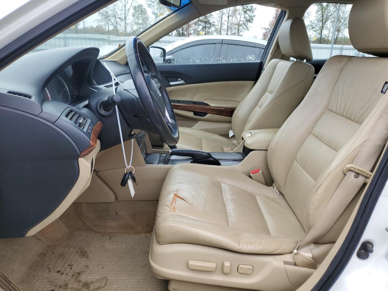 2011 Honda Accord VIN 1HGCP3F88BA009566 Copart auction photo, side damage thumbnail 7