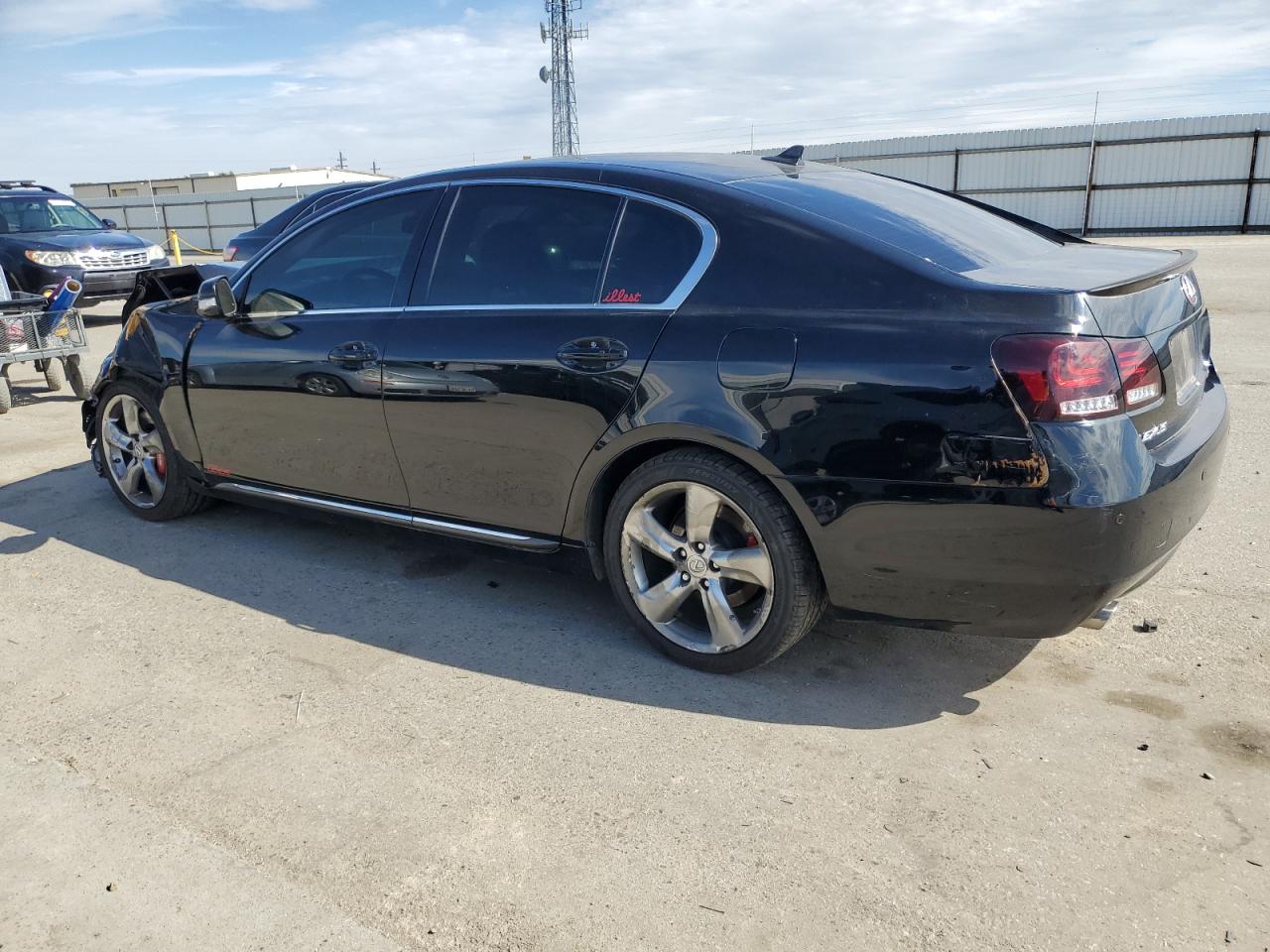 2008 Lexus GS VIN JTHBE96SX80039745 Copart auction photo, front end damage thumbnail 2