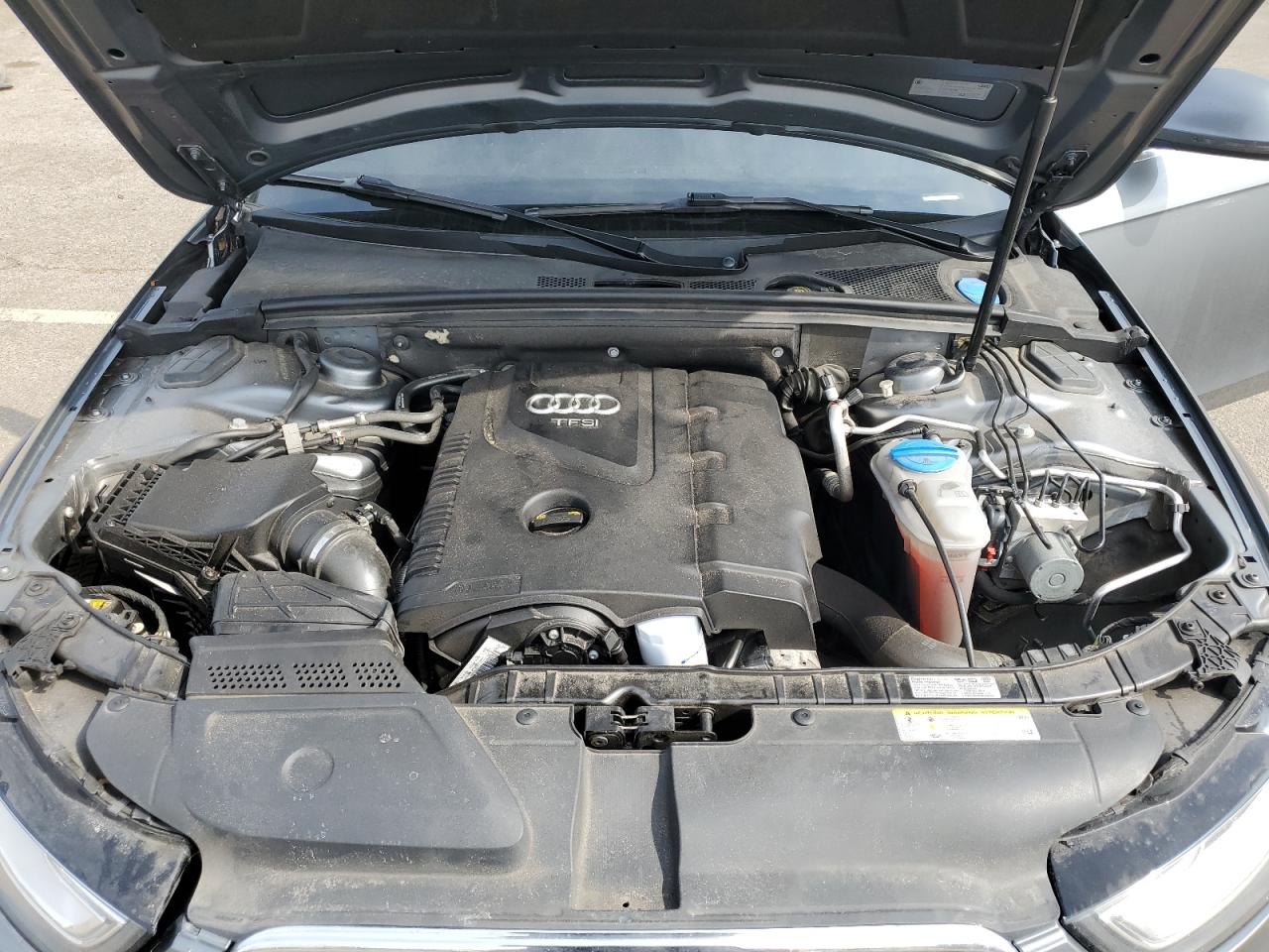 2015 Audi A4 VIN WA1UFAFL6FA122351 Copart auction photo, front end / undercarriage damage thumbnail 11