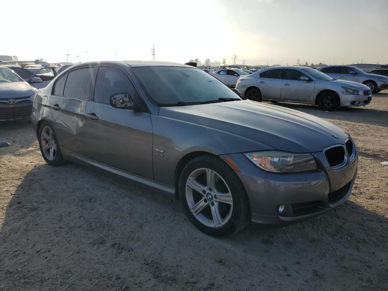 2011 BMW 3er VIN WBAPK5C50BA661292 Copart auction photo, side / rear end damage thumbnail 4