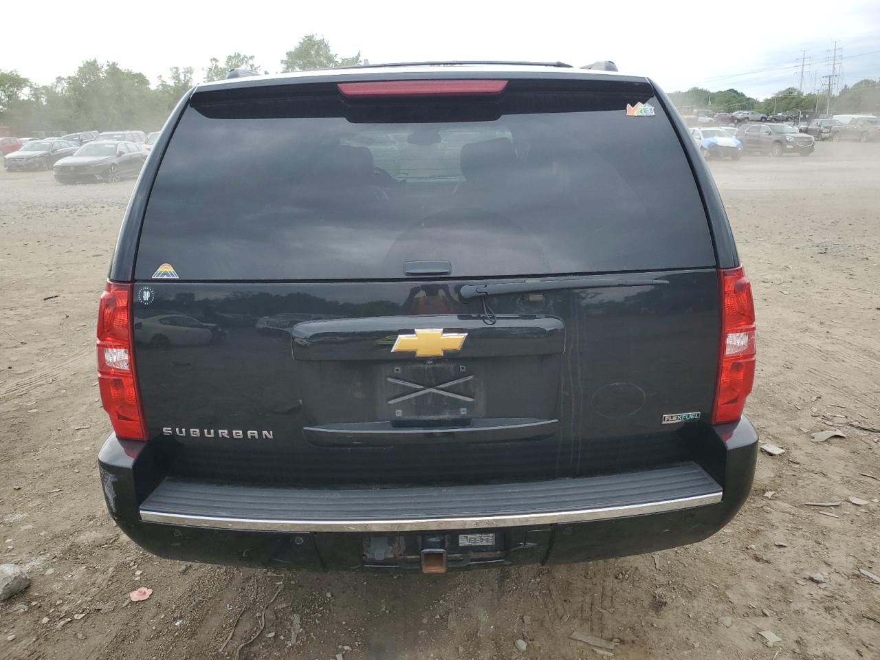 2012 Chevrolet Suburban VIN 1GNSKKE70CR220007 Copart auction photo, side damage thumbnail 6