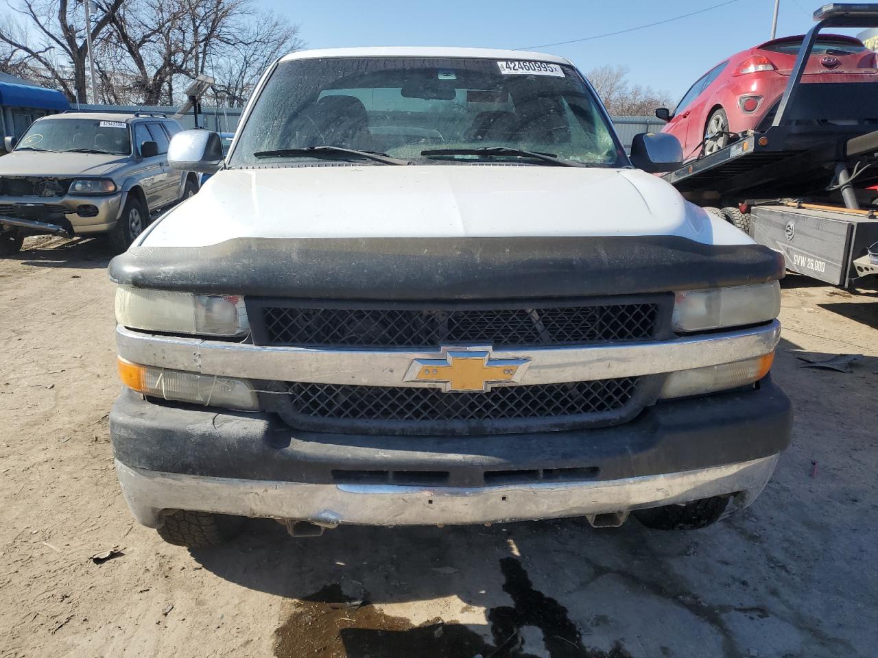 2002 Chevrolet Silverado VIN 1GCHC29UX2E206931 Copart auction photo, side damage thumbnail 5