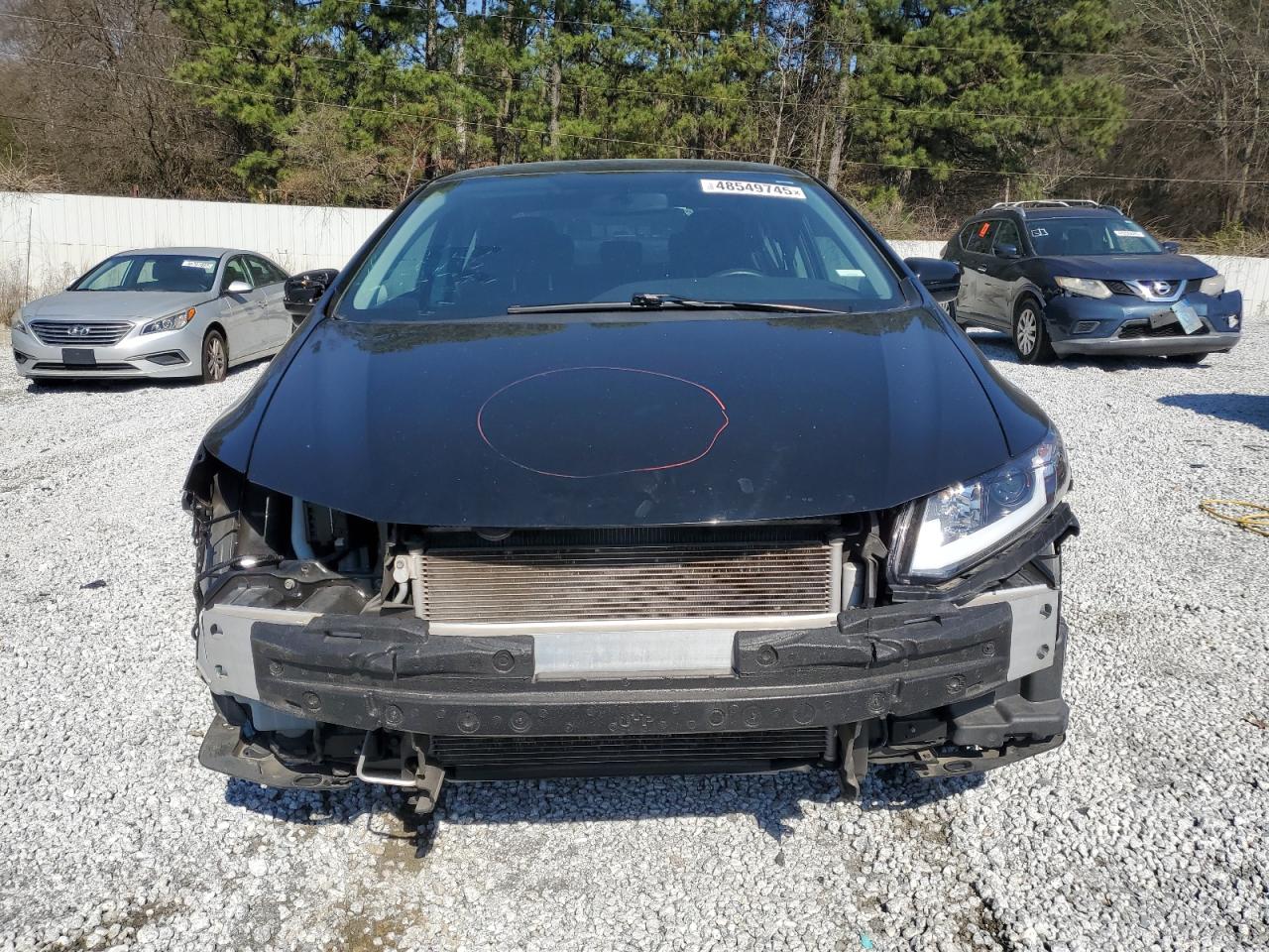 2015 Honda Civic VIN 19XFB2F77FE216819 Copart auction photo, all over / mechanical damage thumbnail 5