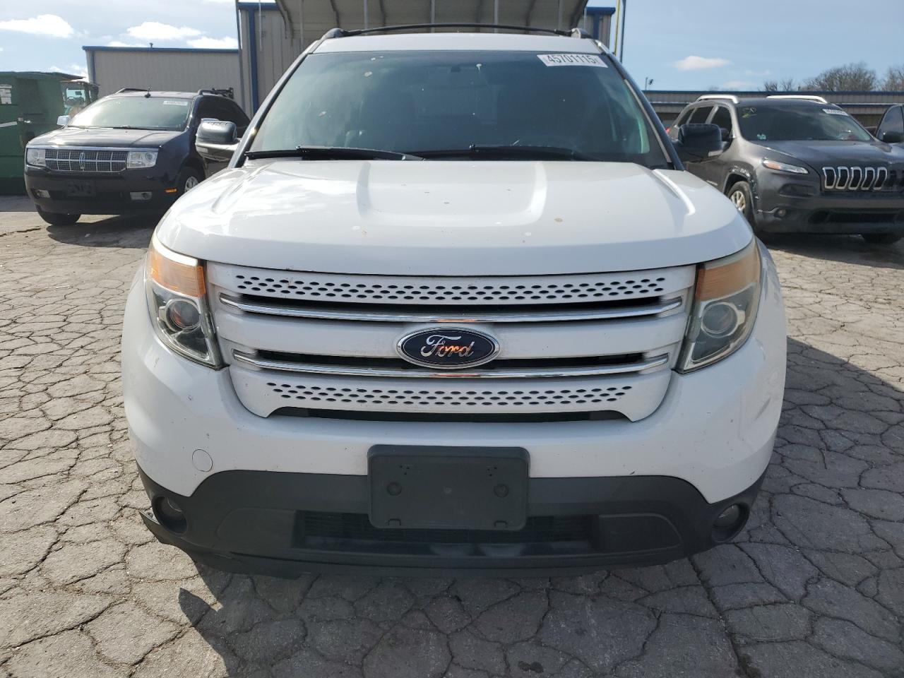 2013 Ford Explorer VIN 1FM5K7D89DGC61533 Copart auction photo, side / front end damage thumbnail 5