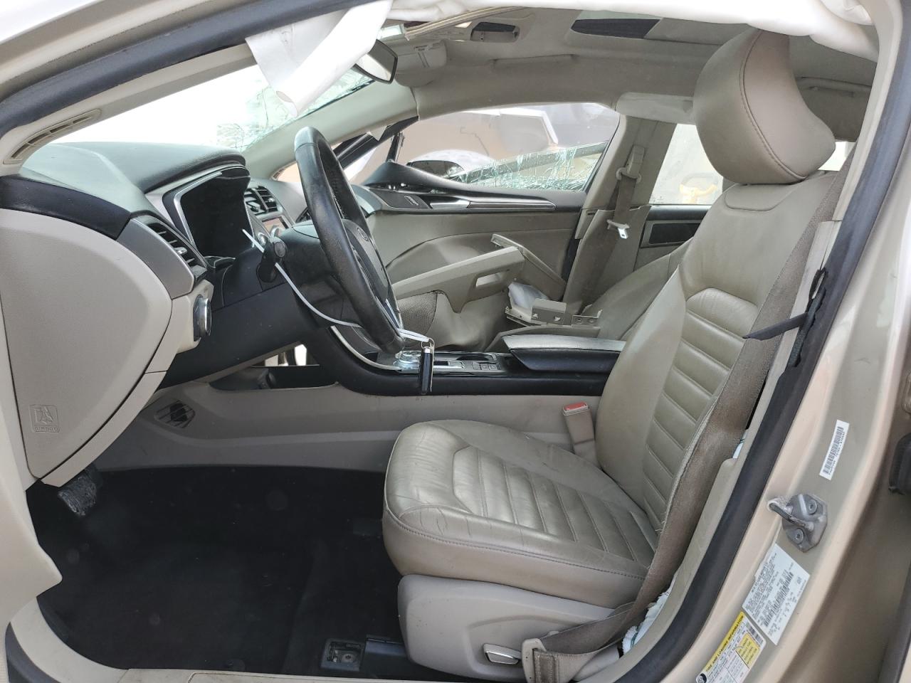2017 Ford Fusion VIN 3FA6P0PU5HR148208 Copart auction photo, side / front end damage thumbnail 7