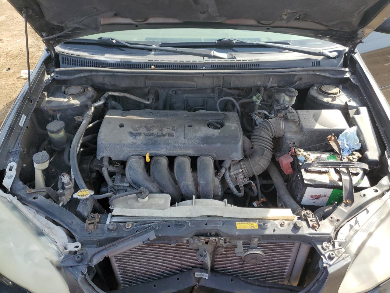2005 Toyota Corolla VIN 1NXBR32E95Z561267 Copart auction photo, front end / minor dent/scratches damage thumbnail 11
