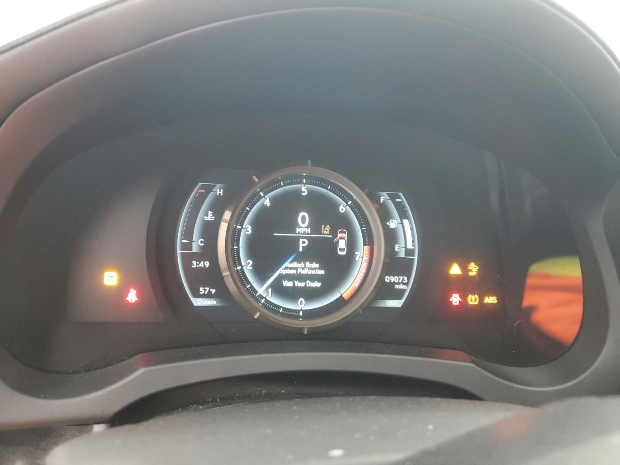 2019 Lexus IS VIN JTHC81D2XK5038296 Copart auction photo, front end damage thumbnail 9