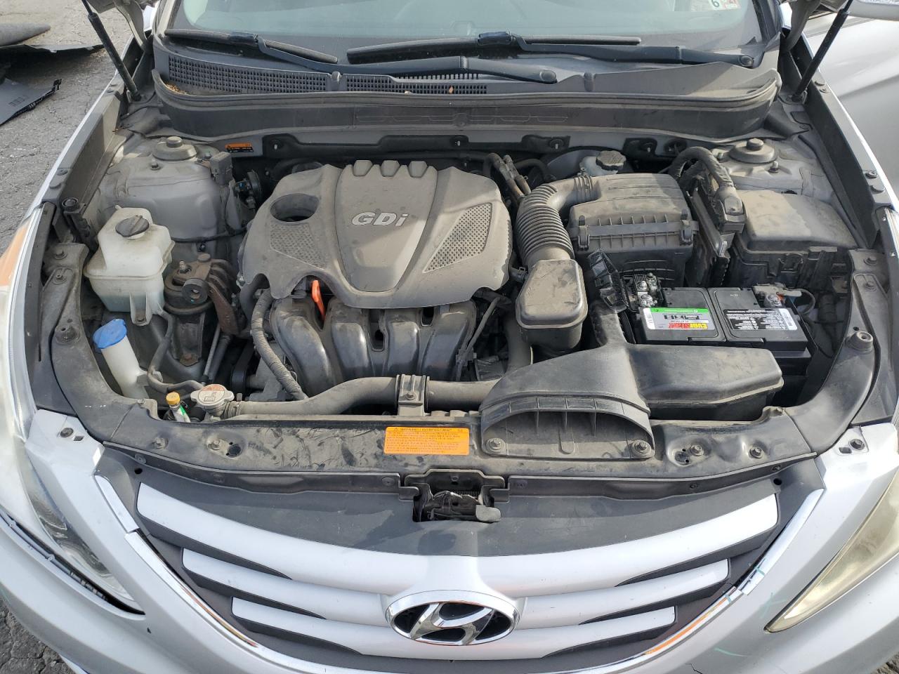 2014 Hyundai Sonata VIN 5NPEB4AC0EH920382 Copart auction photo, rear end / front end damage thumbnail 12
