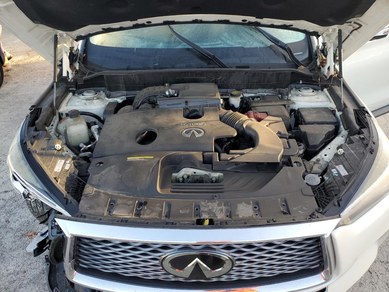 2019 Infiniti QX50 VIN 3PCAJ5M11KF128544 Copart auction photo, front end damage thumbnail 13