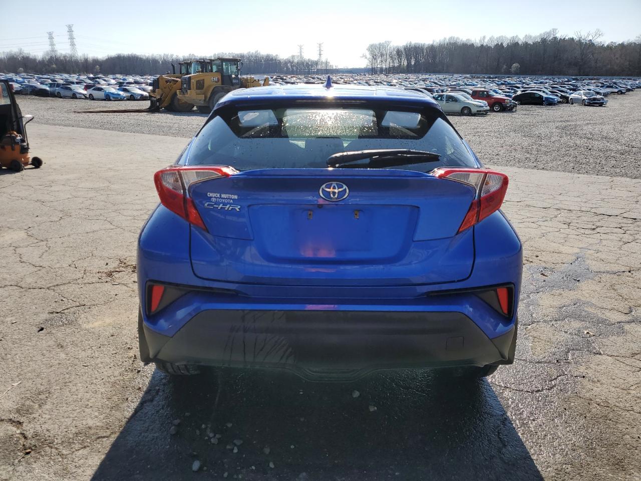 2018 Toyota C-HR VIN NMTKHMBX5JR015884 Copart auction photo, front end damage thumbnail 6