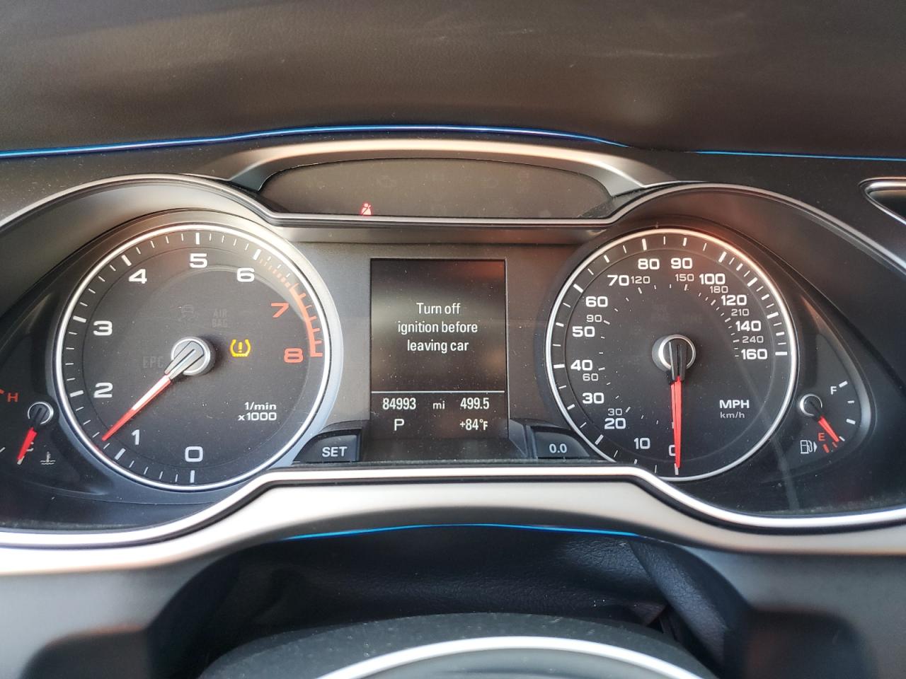 2014 Audi A4 VIN WAUFFAFL6EN007378 Copart auction photo, rear end damage thumbnail 9
