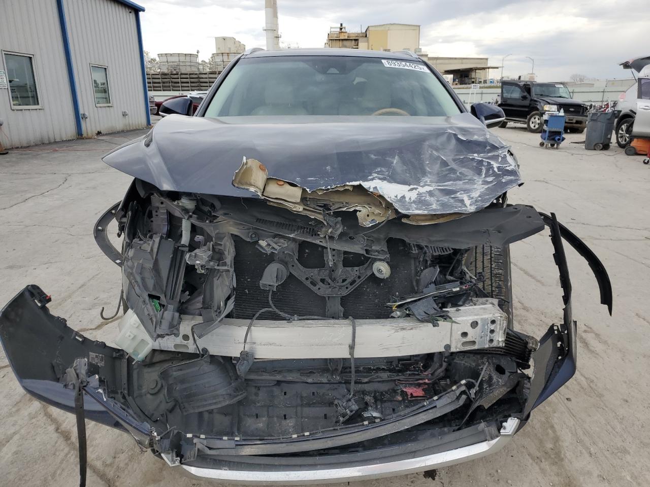 2019 Lexus RX VIN 2T2BZMCA3KC180394 Copart auction photo, front end / side damage thumbnail 5