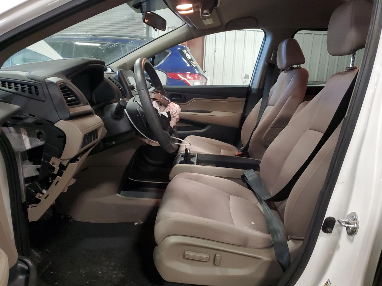 2018 Honda Odyssey VIN 5FNRL6H26JB026483 Copart auction photo, front end / side damage thumbnail 7