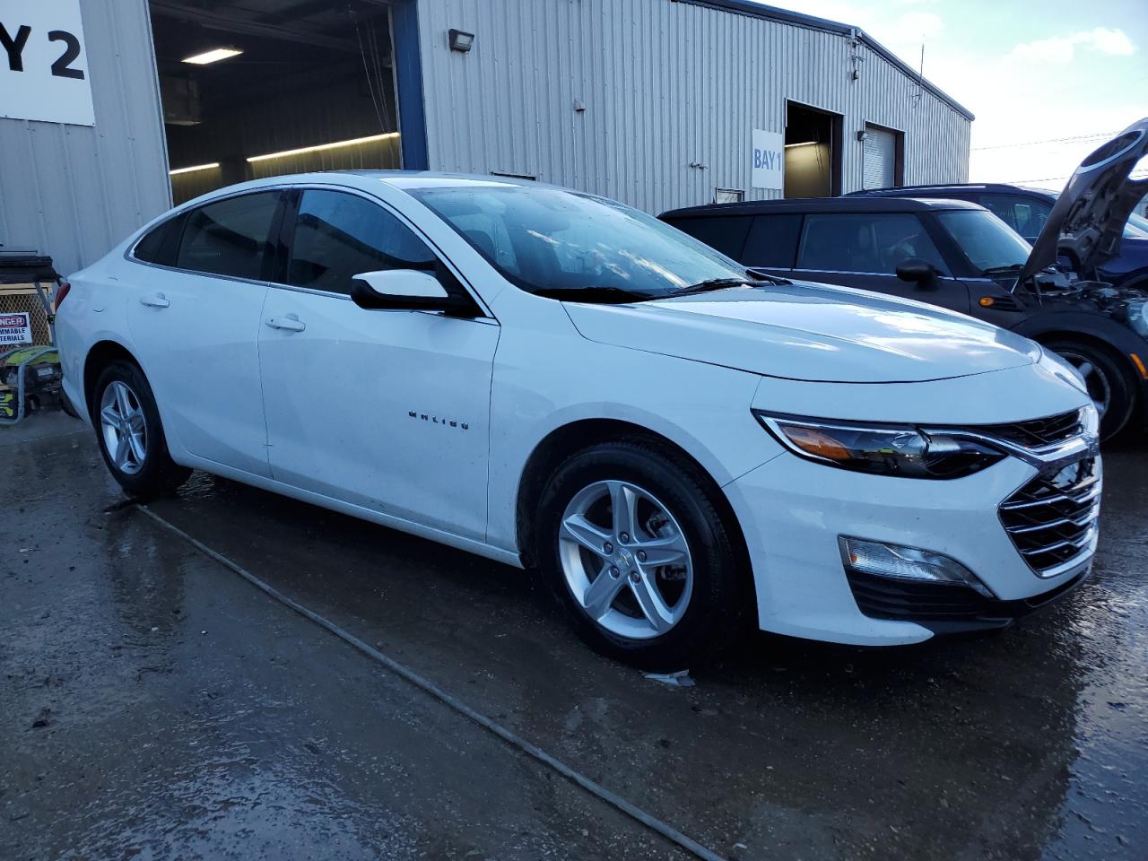 2023 Chevrolet Malibu VIN 1G1ZD5ST3PF177447 Copart auction photo, front end damage thumbnail 4