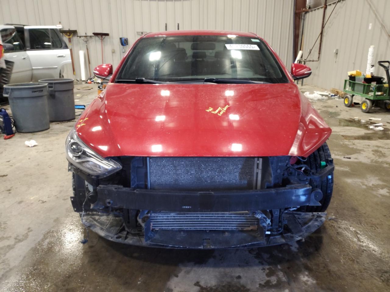 2017 Hyundai Elantra VIN KMHD04LB9HU364455 Copart auction photo, front end damage thumbnail 5