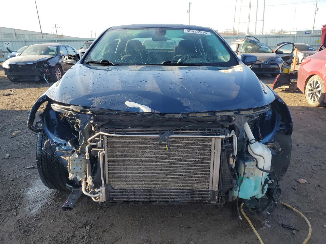 2021 Chevrolet Malibu VIN 1G1ZD5ST8MF026678 Copart auction photo, front end damage thumbnail 5