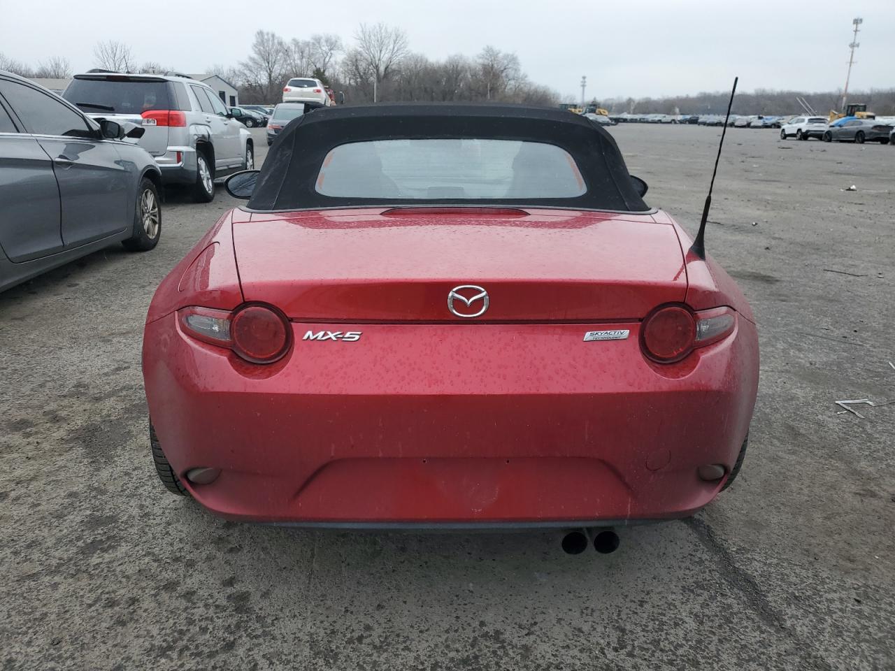 2016 Mazda MX-5 VIN JM1NDAB71G0109927 Copart auction photo, side damage thumbnail 6