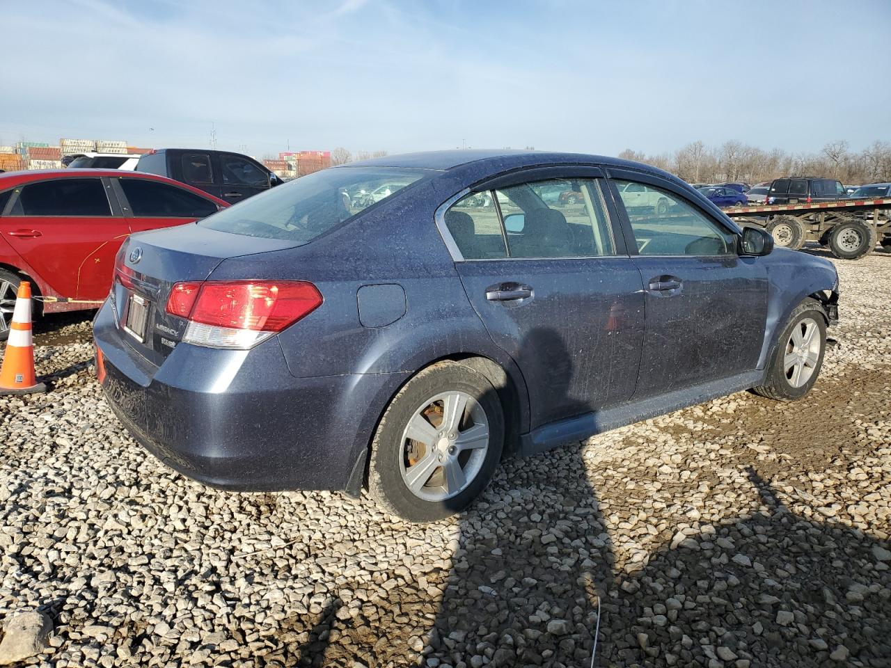2013 Subaru Legacy VIN 4S3BMBA67D3017572 Copart auction photo, front end damage thumbnail 3