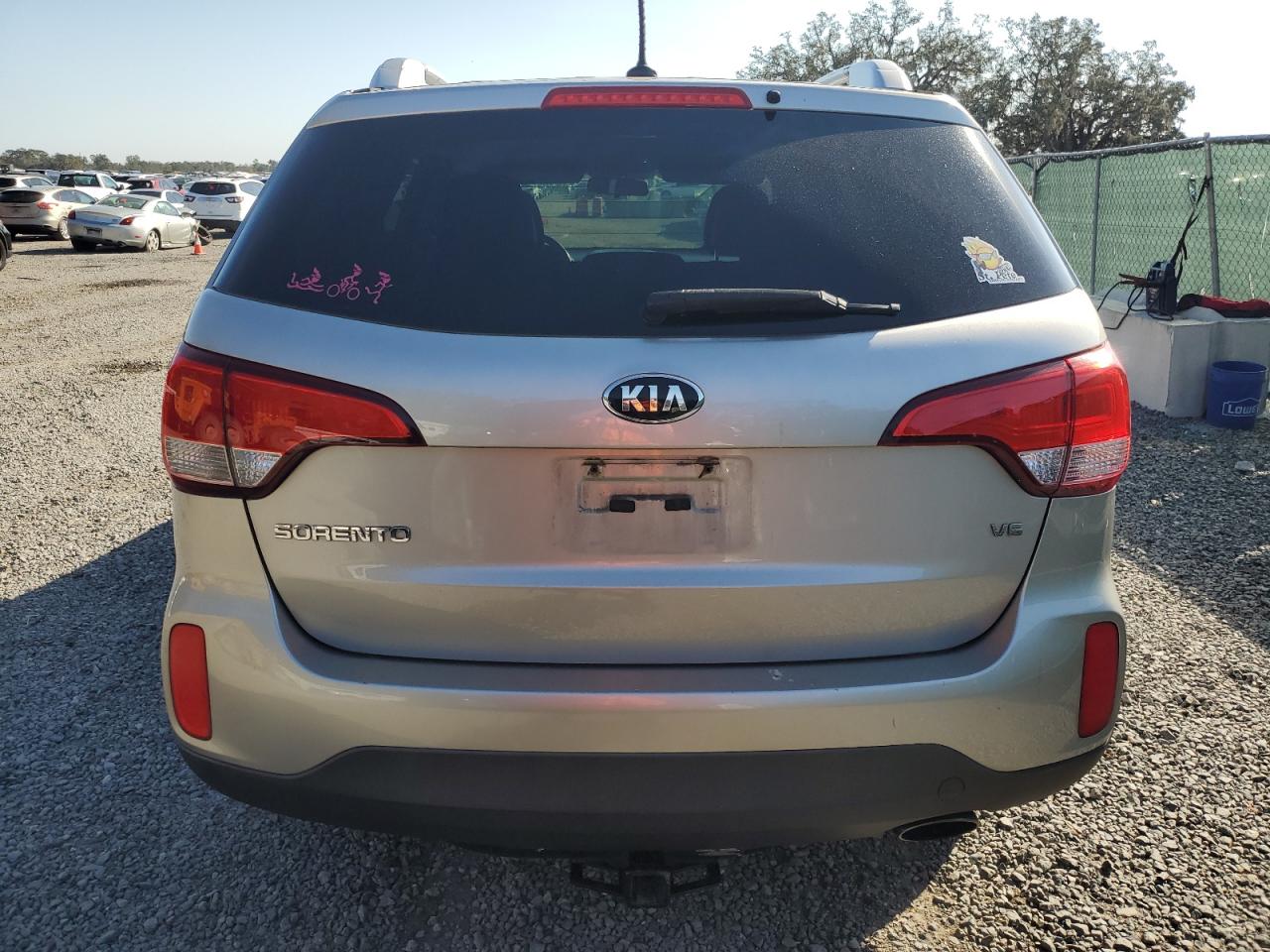 2015 KIA Sorento VIN 5XYKTDA79FG648572 Copart auction photo, mechanical damage thumbnail 6