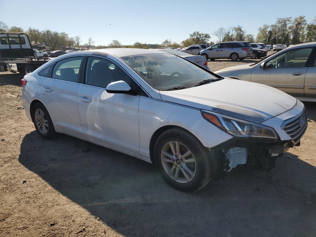 2016 Hyundai Sonata VIN 5NPE24AF7GH359398 Copart auction photo, all over damage thumbnail 4