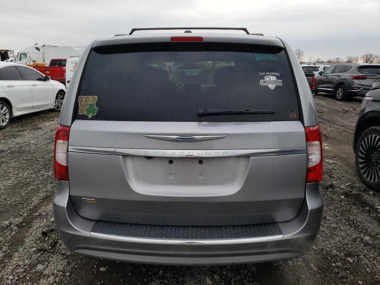 2014 Chrysler Town & Country VIN 2C4RC1BG6ER255571 Copart auction photo, side / minor dent/scratches damage thumbnail 6