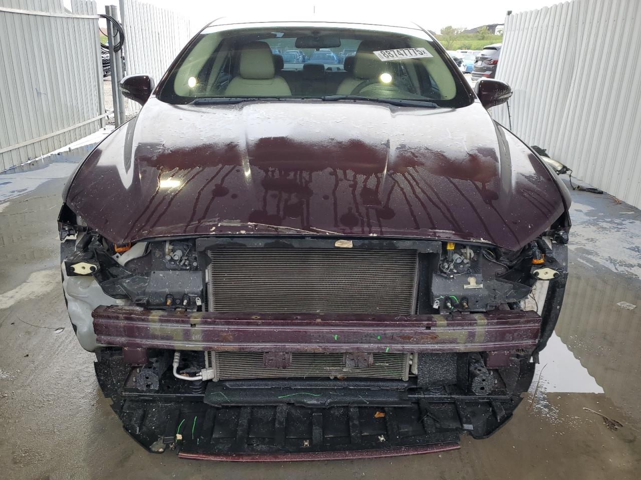 2013 Ford Fusion VIN 3FA6P0H77DR356626 Copart auction photo, front end / minor dent/scratches damage thumbnail 5