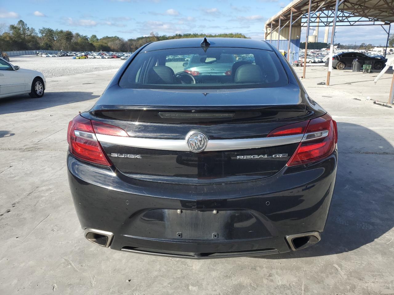 2016 Buick Regal VIN 2G4GU5GX4G9116056 Copart auction photo, front end / side damage thumbnail 6