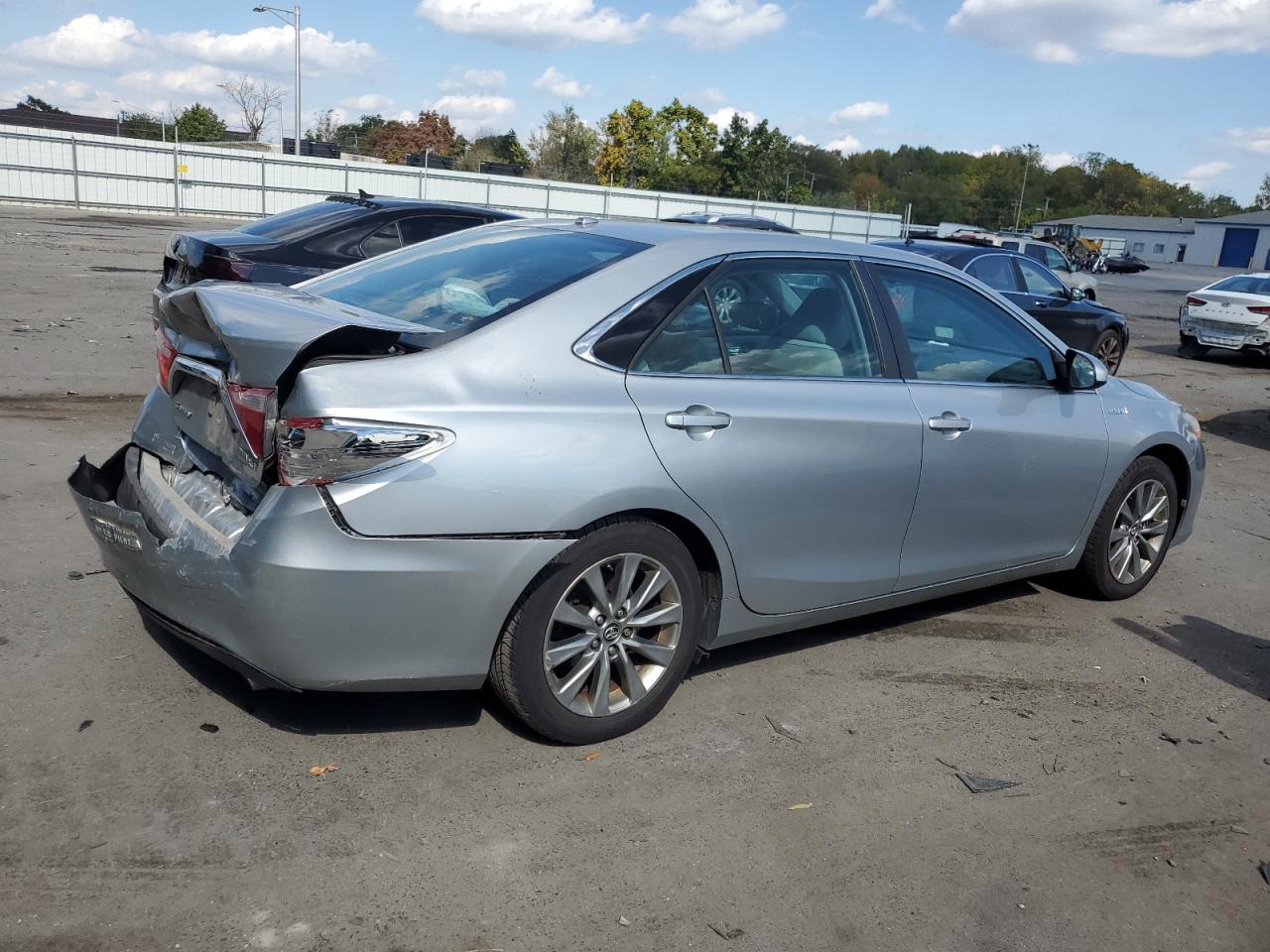 2017 Toyota Camry VIN 4T1BD1FK9HU202220 Copart auction photo, rear end damage thumbnail 3