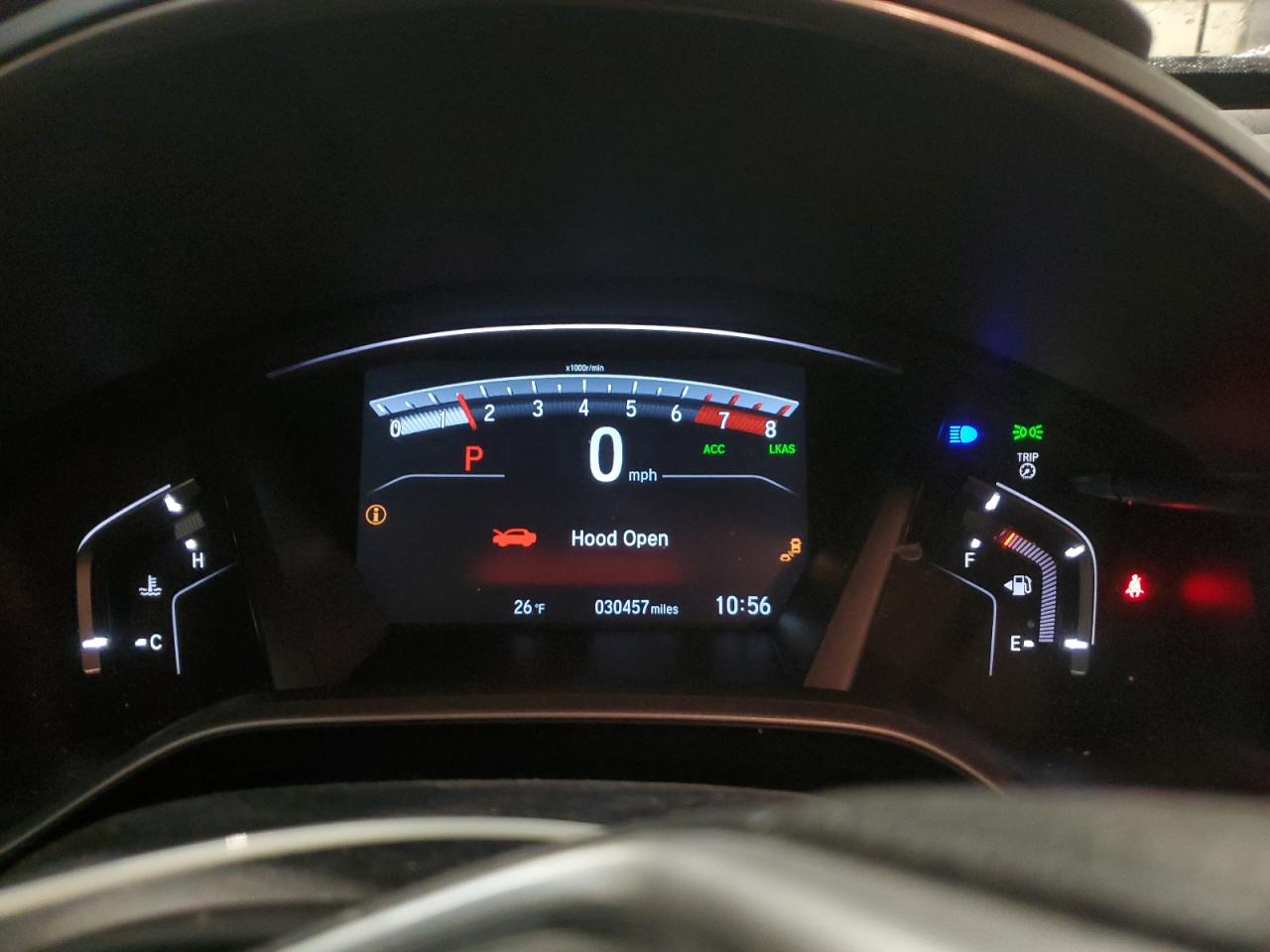 2021 Honda CR-V VIN 2HKRW2H57MH635226 Copart auction photo, side / front end damage thumbnail 9