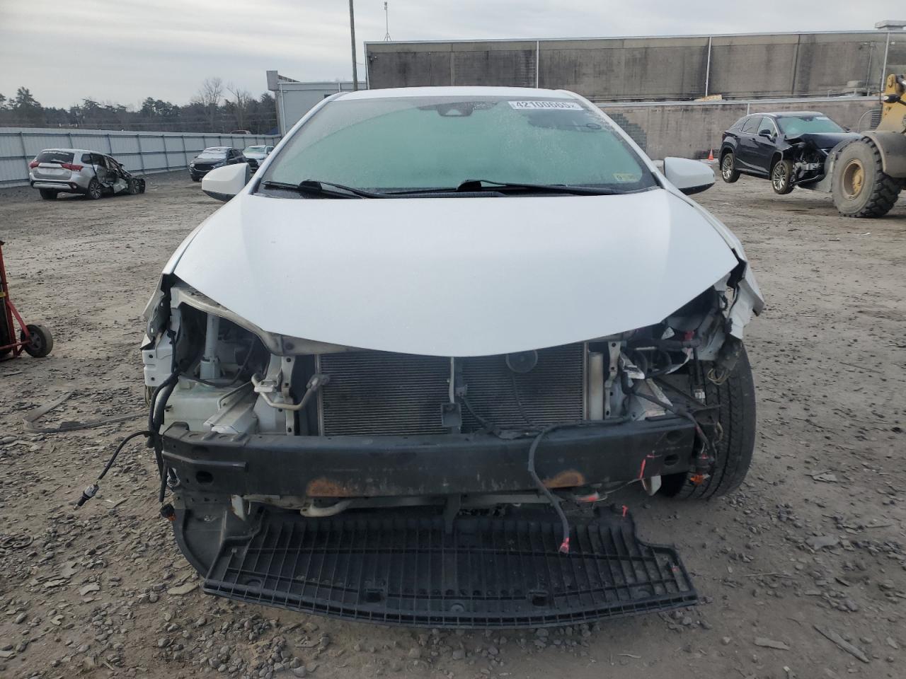 2017 Toyota Corolla VIN 2T1BURHE4HC829964 Copart auction photo, front end / rear end damage thumbnail 5