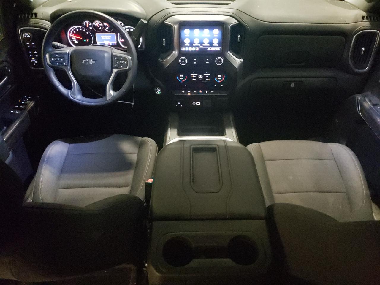 2020 Chevrolet Silverado VIN 3GCUYEED8LG157620 Copart auction photo, front end damage thumbnail 8