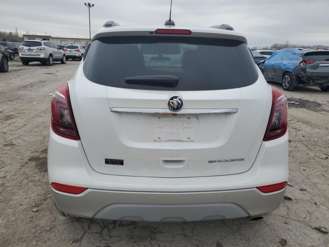 2019 Buick Encore VIN KL4CJASB3KB836255 Copart auction photo, front end / minor dent/scratches damage thumbnail 6