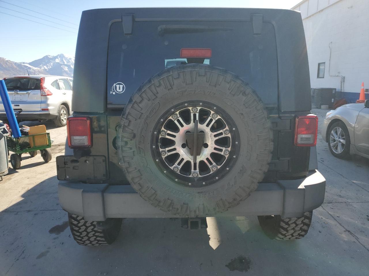 2010 Jeep Wrangler VIN 1J4BA3H10AL118080 Copart auction photo, front end damage thumbnail 6
