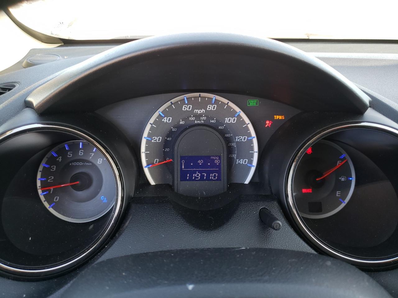 2013 Honda Fit VIN JHMGE8H54DC029230 Copart auction photo, front end damage thumbnail 9