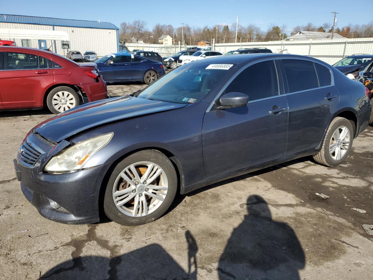 2011 Infiniti G VIN JN1DV6AR0BM651470