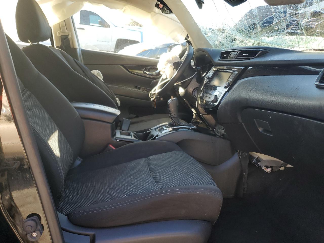2019 Nissan Rogue VIN JN1BJ1CR3KW344351 Copart auction photo, front end / side damage thumbnail 7