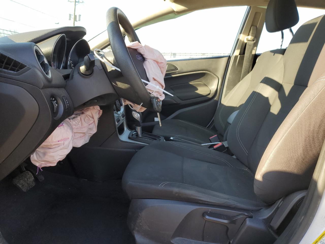 2017 Ford Fiesta VIN 3FADP4BJ9HM144929 Copart auction photo, front end damage thumbnail 7