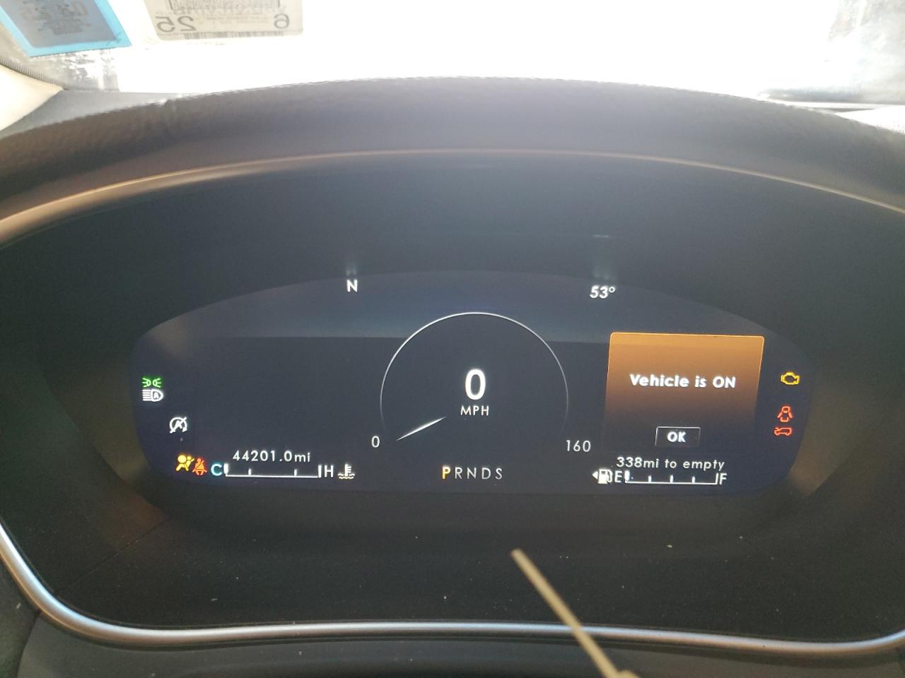 2020 Lincoln Nautilus VIN 2LMPJ8K9XLBL24923 Copart auction photo, front end damage thumbnail 9