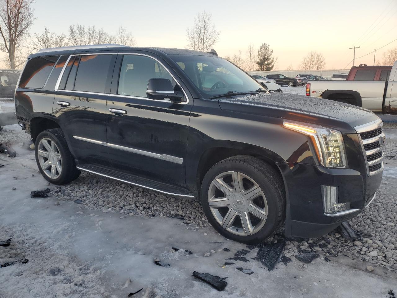 2017 Cadillac Escalade VIN 1GYS4BKJ9HR404432 Copart auction photo, rear end damage thumbnail 4