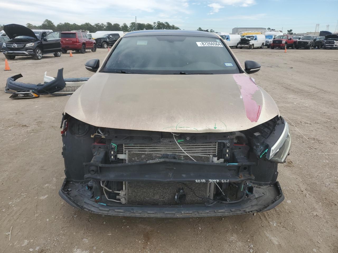 2019 Volkswagen Jetta VIN 3VW6T7BU4KM156467 Copart auction photo, front end damage thumbnail 5