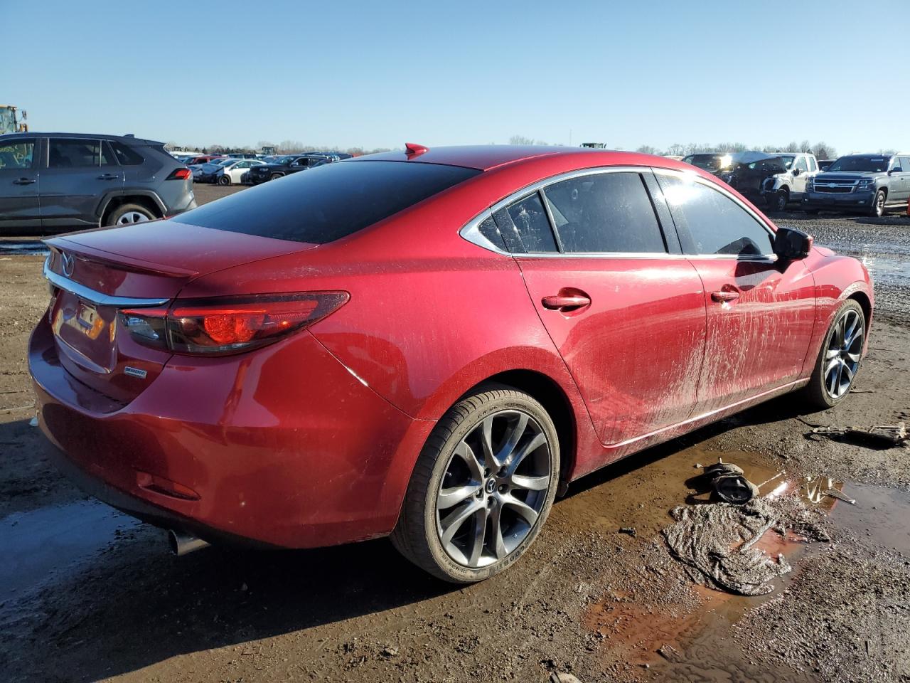 2017 Mazda 6 VIN JM1GL1W50H1142658 Copart auction photo, front end / minor dent/scratches damage thumbnail 3