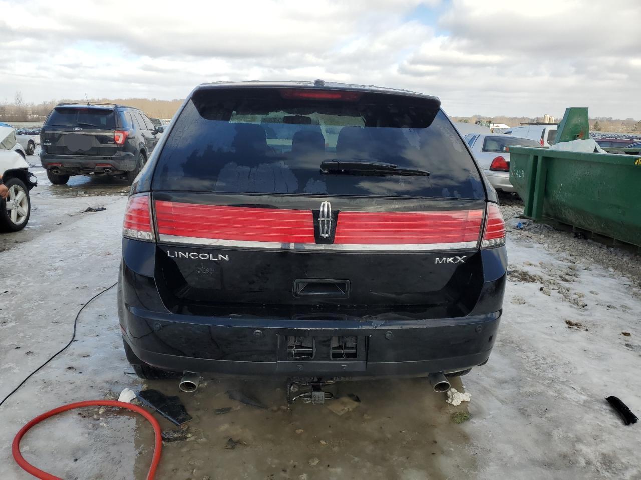2008 Lincoln MKX VIN 2LMDU68C88BJ07248 Copart auction photo, front end / rear end damage thumbnail 6