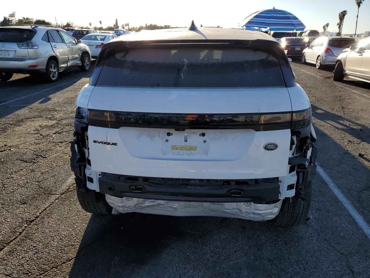 2023 Land Rover Range Rover VIN SALZL2FX2PH222607 Copart auction photo, all over damage thumbnail 6